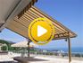 Видео - Маркизы / солнцезащитные конструкции для зимнего сада Climavelum
