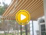 Видео - Локтевая кассетная маркиза Fetuna от солнца и дождя