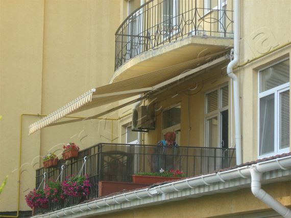 Выдвижная маркиза для балкона Riviera г. Киев, Чайка