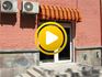 Видео - Маркиза ковшовая для солнцезащиты окон и витрин