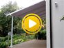 Видео - Пристенный тканевый навес для дома Patio (Патио) от солнца и дождя