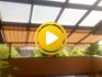 Видео - Монтаж тканевого навеса для загородного дома