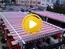 Видео - Раздвижные навесы от солнца для террасы ресторана
