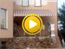 Видео - Выдвижной навес, локтевая маркиза, солнцезащитная конструкция для дома