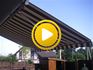 Видео - Навес выдвижной солнцезащитный для частного дома (локтевая маркиза)