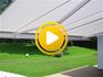 Видео - Навес солнцезащитный для террасы дома (купить выдвижной навес)