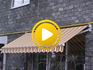 Видео - Локтевая солнцезащитная маркиза Rodi для окон, витрин, балкона, террасы