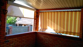 Фото: тканева ролета / маркіза на вікна, м. Київ, Бортничі.