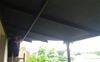 Тканевый навес от солнца и дождя на балкон 8